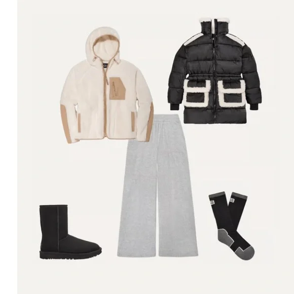 UGG- Brand New- Australia Classic Short. Color: Black 5825 BOOTS- Womens 9 - Picture 4 of 17